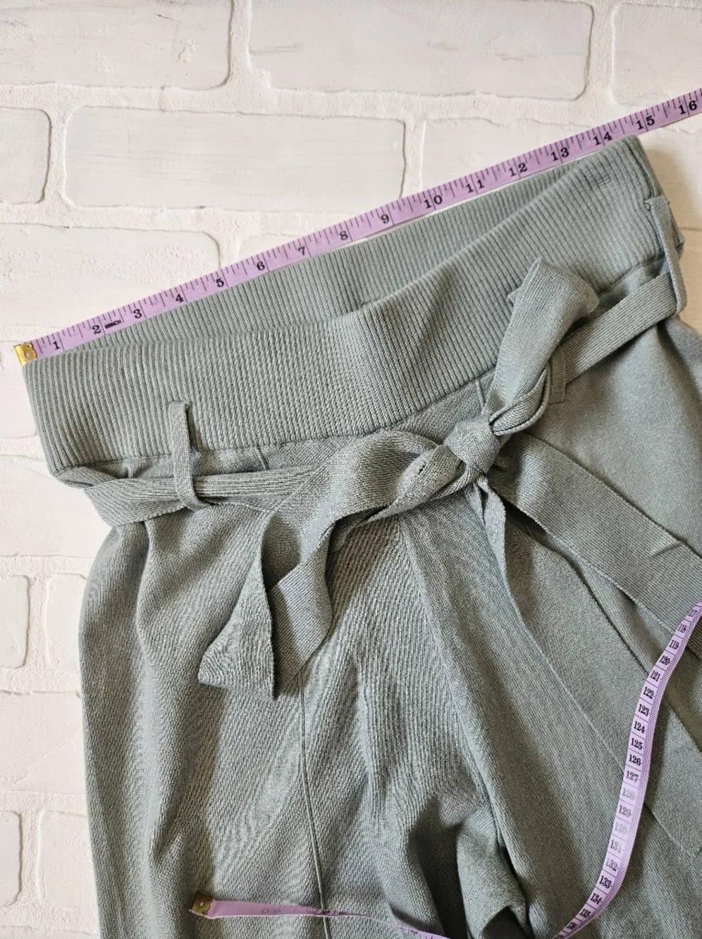 Sue Belted Sweater Pant